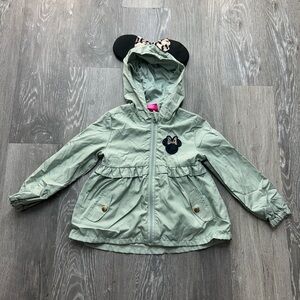 Minnie Mouse girls wind breaker size 4t